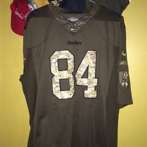 Antonio Brown military appreciation jersey